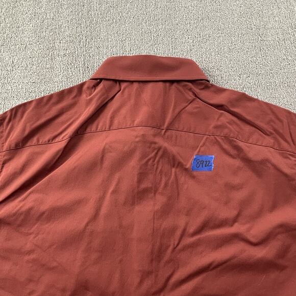 UNTUCKit Shirt Adult Extra Large Red Button Up Long Sleeve Casual Performance - Picture 13 of 14